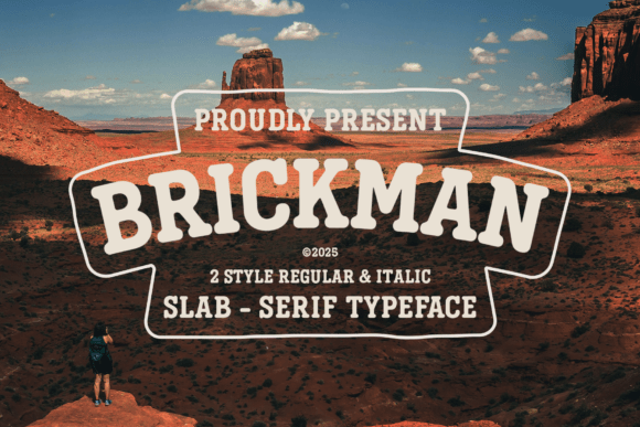 Brickman Regular: A Bold, Vintage-Inspired Typeface for Modern Design