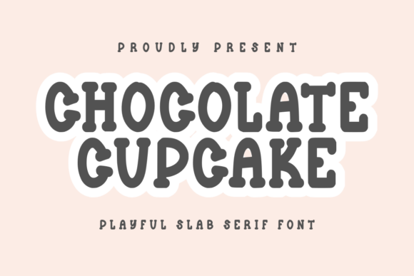 Chocolate Cupcake: A Font That Merges Whimsy and Elegance