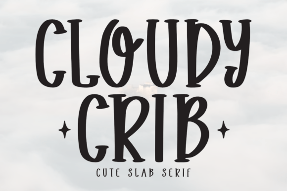 Cloudy Crib: A Whimsical Font for Dreamy Designs