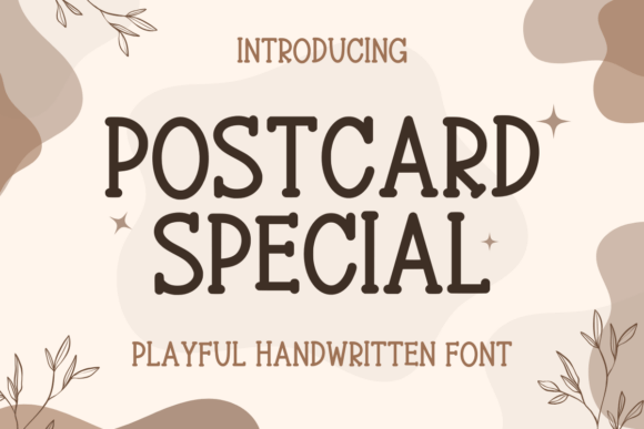 Everything You Need to Know About the Postcard Special Font