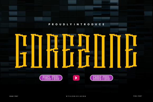 Gorezone: A Quirky Slab Serif Font for Creative Expression