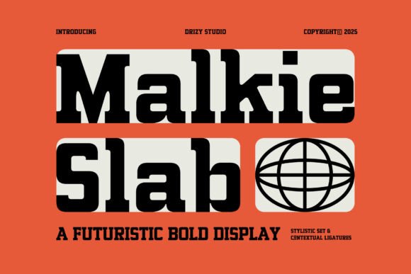 Malkie Slab: A Bold, Modern Typeface for the Future