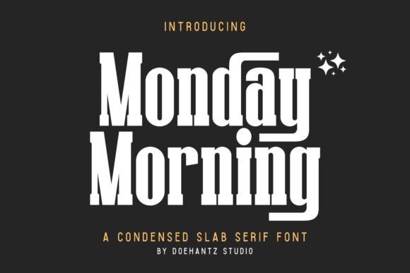 Monday Morning: A Strategic Font for Bold Communication and Purposeful Design