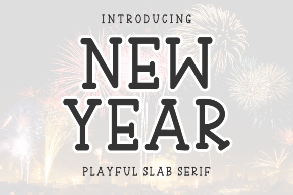 New Year Font: A Sweet Addition to Your Design Projects