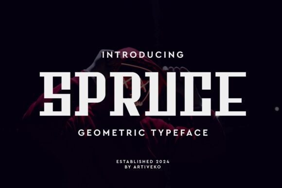 Spruce: A Bold Slab Serif Font for Modern Design