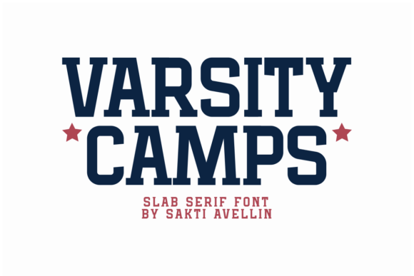 Varsity Camps: A Modern Font for Creative Projects